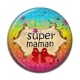 Cabochon Résine - super maman
