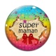Cabochon Verre - super maman