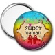 Miroir de poche - super maman