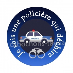 je suis une policière qui déchire
