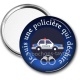 Miroir de poche - je suis une policière qui déchire