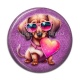 Cabochon Résine - chien