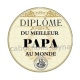 diplôme du meilleur papa au monde