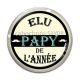 Cabochon Verre - elu papy de l'année