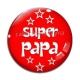 Cabochon Verre -  super papa