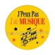  j'peux pas j'ai musique