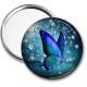 Miroir de poche - papillon