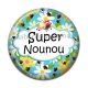 Cabochon Résine - super nounou