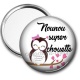 Miroir de poche - nounou super chouette