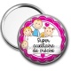 Miroir de poche - super auxiliaire de crèche