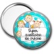 Miroir de poche - super auxiliaire de crèche