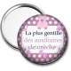 Miroir de poche - la plus gentilles des auxiliaires de crèche