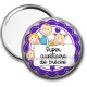 Miroir de poche - super auxiliaire de crèche