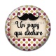 Cabochon Résine - un papy qui déchire