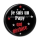 Cabochon Résine - je suis un papy qui déchire
