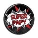 Cabochon Résine - super papy