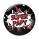 Cabochon Verre - super papy