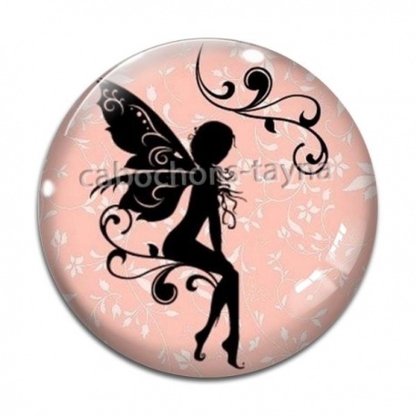 Cabochon Verre - fée