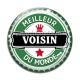 Cabochon Verre - meilleur voisin