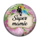 Cabochon Résine - super mamie