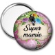 Miroir de poche - super mamie