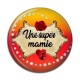 Cabochon Résine - super mamie
