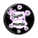 Cabochon Résine - super mamie