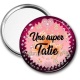 Miroir de poche - super tatie
