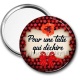 Miroir de poche - pour une tatie qui déchire