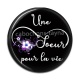 Cabochon Résine - une soeur pour la vie