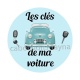 les clés de ma voiture