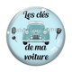 Cabochon Verre - les clés de ma voiture