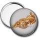 Miroir de poche - chat