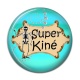 Cabochon Résine - super kiné