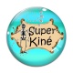 Cabochon Verre - super kiné