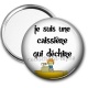 Miroir de poche - je suis une caissière qui déchire