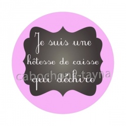 je suis une hôtesse de caisse qui déchire