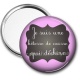 Miroir de poche - je suis une hôtesse de caisse qui déchire