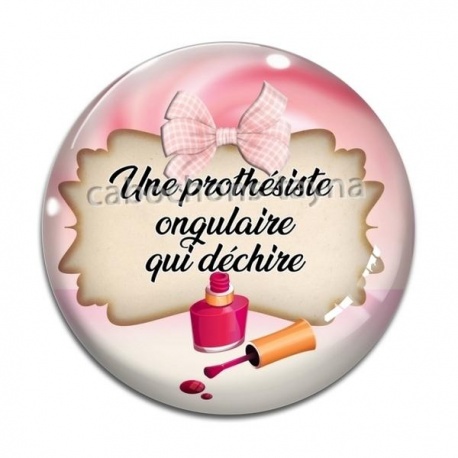 Cabochon Verre - prothésiste ongulaire qui déchire