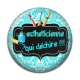 Cabochon Résine -  esthéticienne qui déchire