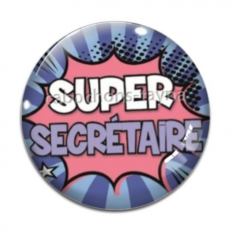 Cabochon Verre - super secrétaire