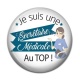 Cabochon Résine - je suis une secrétaire médicale au top