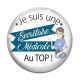 Cabochon Verre - je suis une secrétaire médicale au top