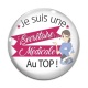 Cabochon Verre - je suis une secrétaire médicale au top