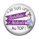 Cabochon Résine - je suis une secrétaire médicale au top