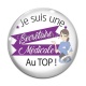 Cabochon Verre - je suis une secrétaire médicale au top