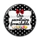 Cabochon Résine - une secrétaire formidable