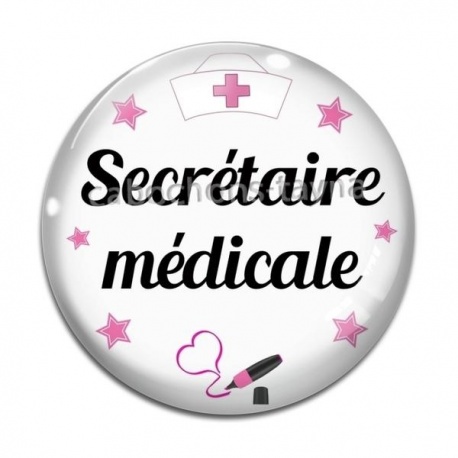 Cabochon Verre - secrétaire formidable