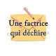 une factrice qui déchire