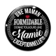 Cabochon Verre - une maman formidable donne toujours une mamie